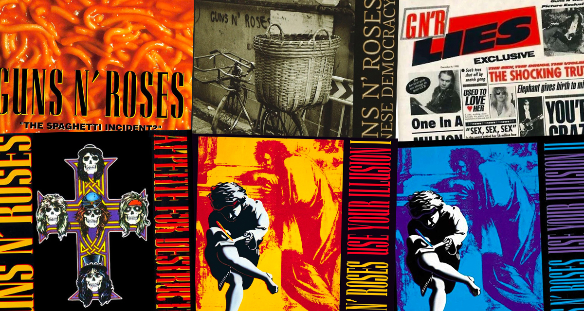 GUNS N' ROSES-DISCOGRAPHY